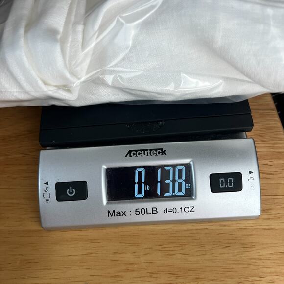 Ralph Lauren Pants Womens 10 White Linen Lightweight Straight Leg Vacation - Picture 6 of 6